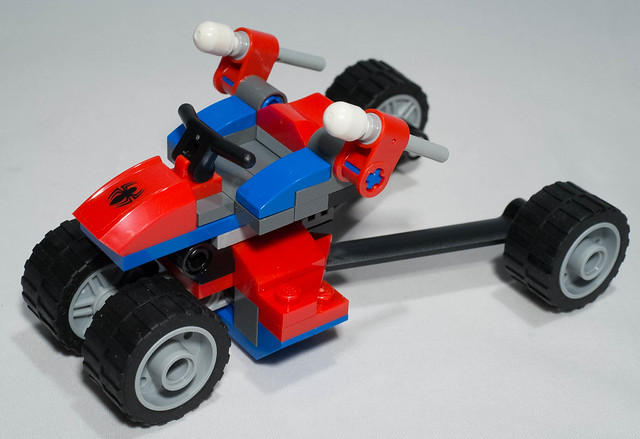 REVIEW LEGO 76014 Spiderman - Spider-Trike vs Electro