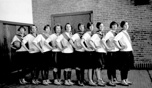 Girl's basket ball team 1925