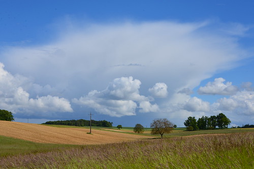 france nature weather clouds countryside day cloudy champagne fields campaign graysky