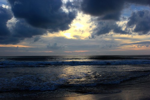 morning clouds seashore atlanticocean rodanthenorthcarolina