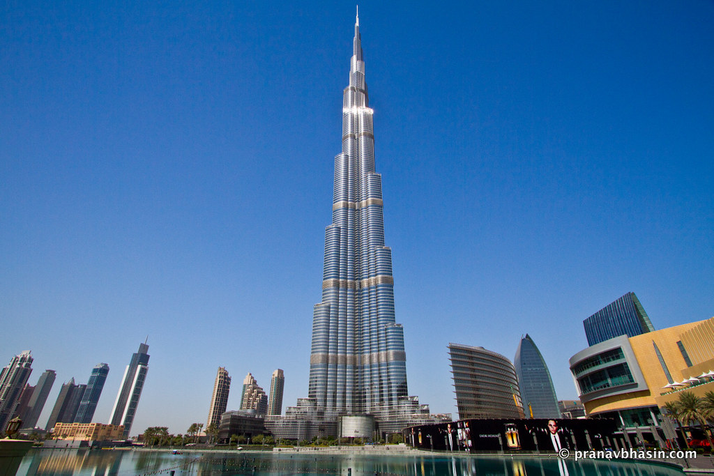 Burj Khalifa, Tallest Building At 828 Metres, Dubai