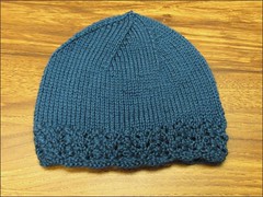 Lacy Blue Hat
