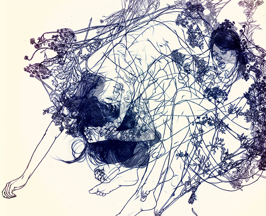 Жизнь игра графика. Художница - Christine Wu. Современное искусство рисунки. Синяя картина современное искусство. Темно синяя картина современное искусство.