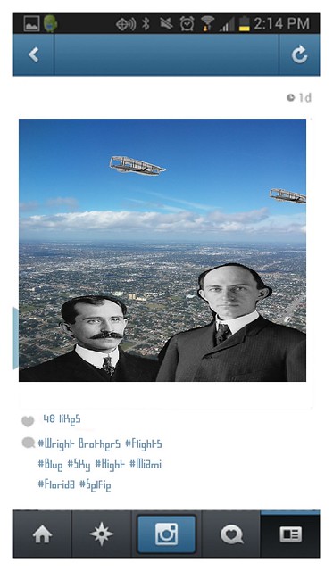 Wright Brothers Selfie
