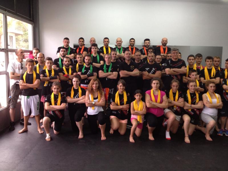 Team photo - Belt Exams Fight Club Parnassos