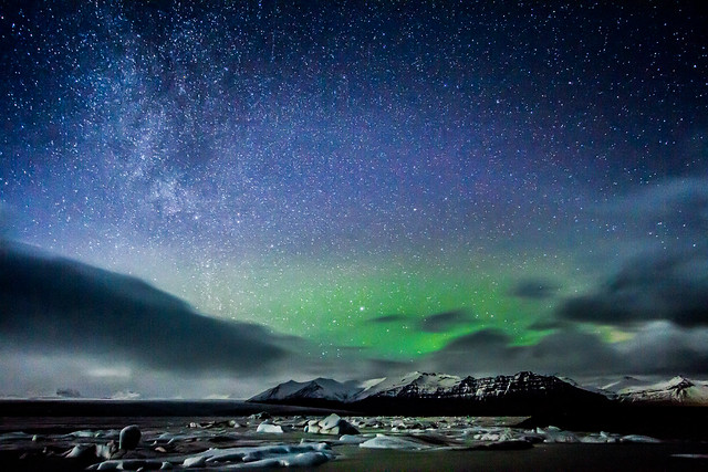 Stars over Iceland