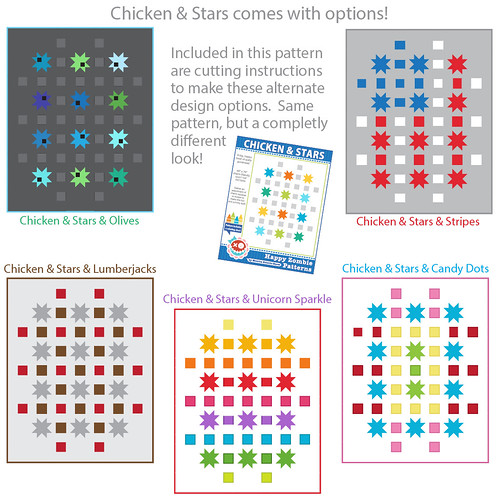Chicken & Stars PDF pattern!