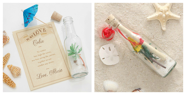 Personalized Love Letter In A Bottle for Valentine's Day