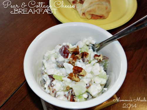 Pear & Cottage Cheese Breakfast (1)