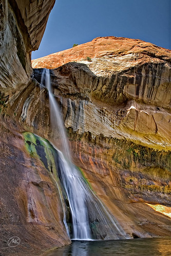 utah landscape water waterfall creek park
