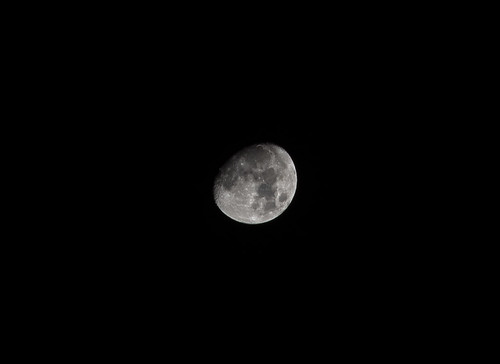 sky moon night astronomy