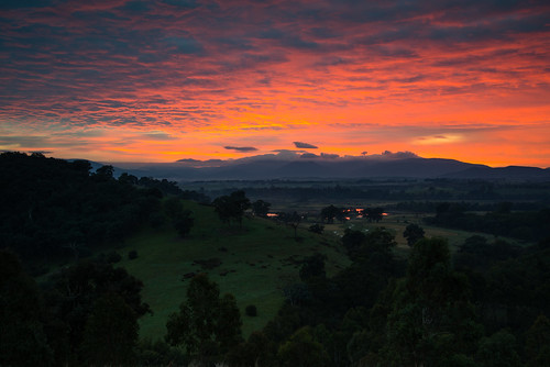 night sunrise river dawn cloudy australia victoria valley yarra wongapark