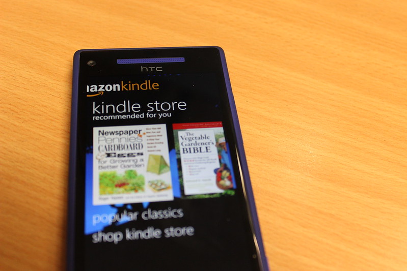 Kindle on Windows Phone
