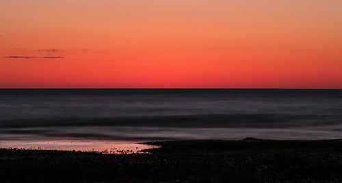 longexposure sunset bw orange beach clouds canon orleans capecod massachusetts le cape rockharbor nd110 canon70d