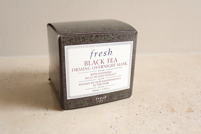 FRESH Black Tea Firming Overnight Mask review