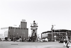 Plaça d’Espanya. Barcelona. Spain