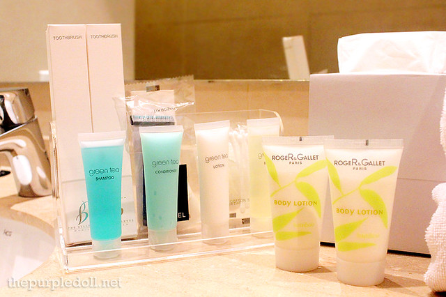 B Hotel Alabang Penthouse Suite Toiletries