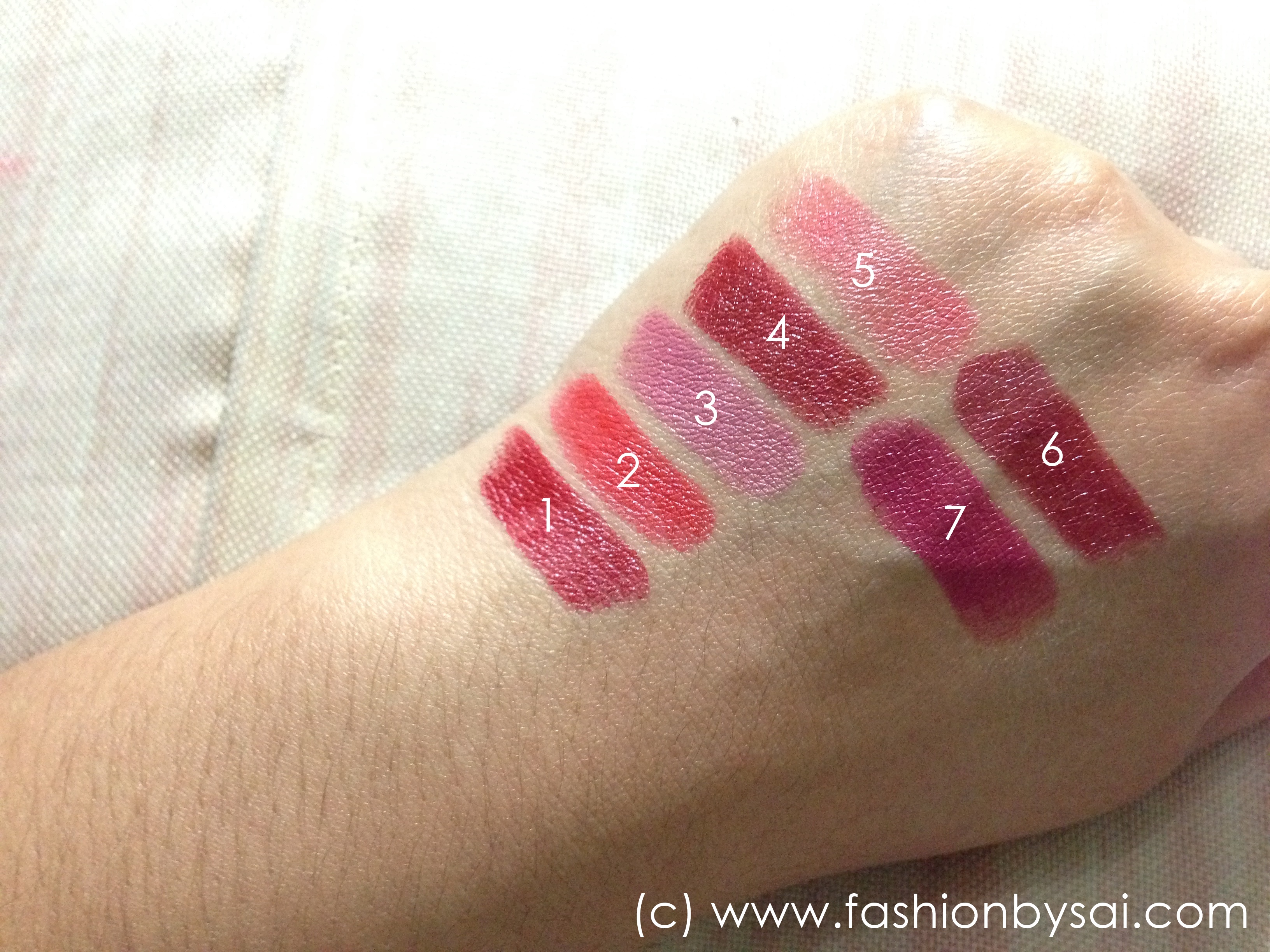 Avon Colorlast Lipstick Review and Swatches by Sai Montes beauty blogger fashionbysai