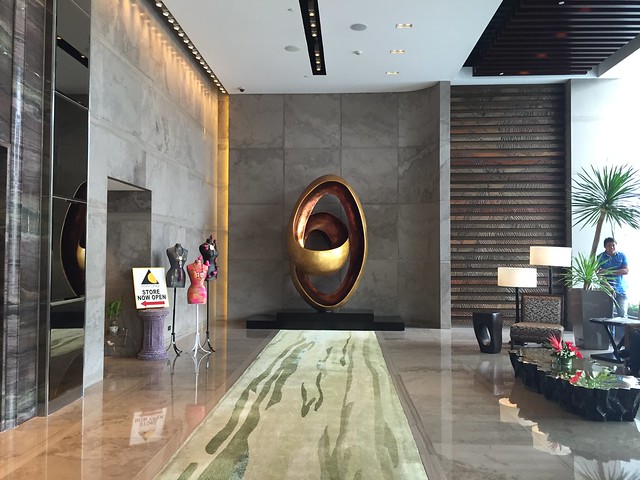 Marco Polo hotel lobby