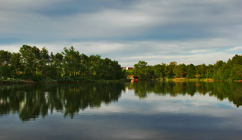 trees summer sky nature water clouds canon reflections river landscape boats evening twilight pond day cloudy dusk foliage 1001nights magichour davidsmith calgaryalbertacanada eos60d