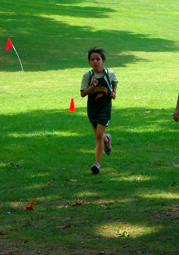 Rosie's first cross country meet