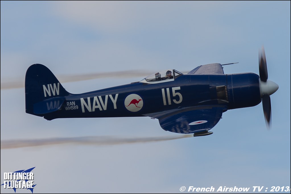 Sea Fury Christophe JACQUARD Dittinger Flugtage 2013
