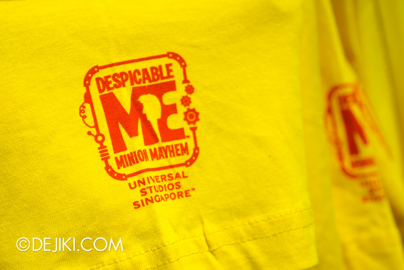 Despicable Me Minion Mayhem Singapore - merchandise at USS Store