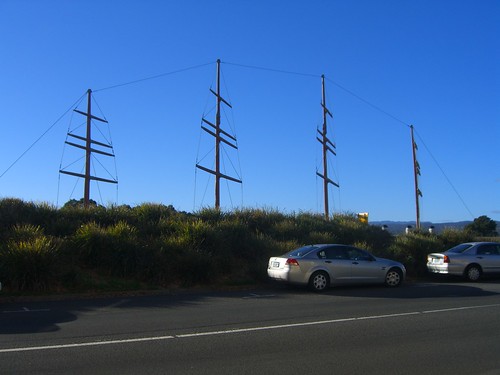 sculpture australia esplanade tasmania publicart masts launceston betweentwobridgestrail