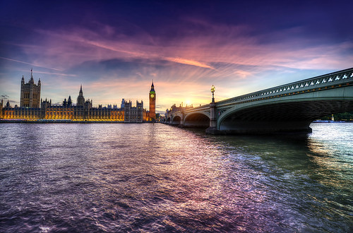 uk bridge sunset england colour building london clock water westminster nikon bigben riverthames cityoflondon 14mm