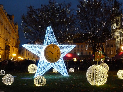 Decoración navideña de Praga