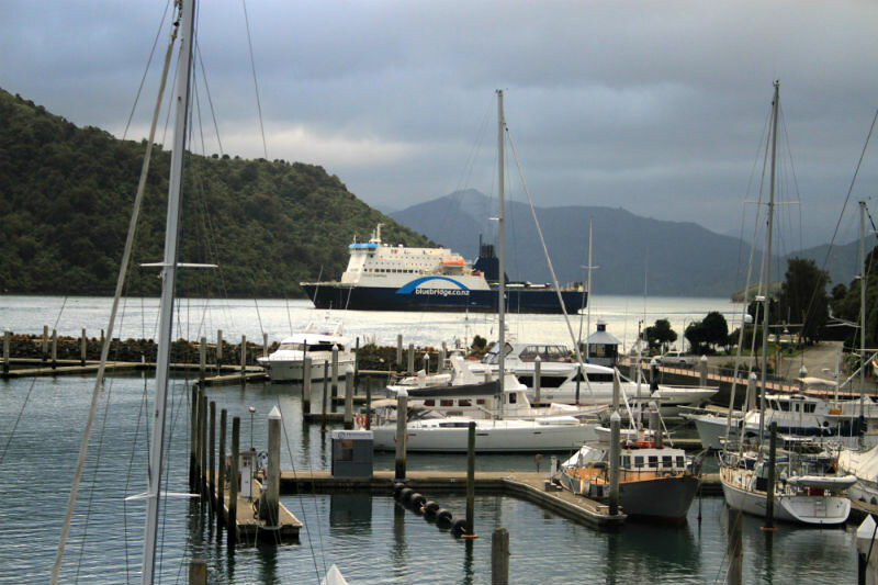 Cruce en ferry Nueva Zelanda