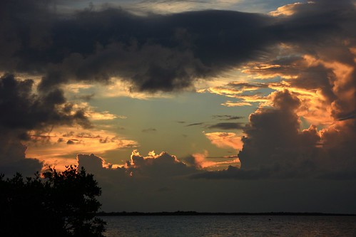 sunset holiday night cloudy keylargosunset