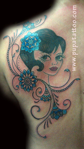 Tatuaje Muñeca mandala Pupa Tattoo Granada by Marzia PUPA Tattoo