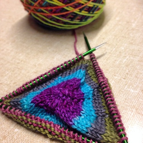 I had to cast on the Slo'Moe from @noknitsherlock for my little niece  Beautiful pattern!