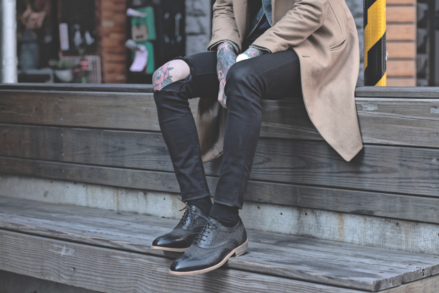 IVAN Chang - Opustwo Oxford Shoes, Topman Ripped Skinny Jeans, Levi's ...
