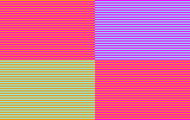 optical illusion color perception