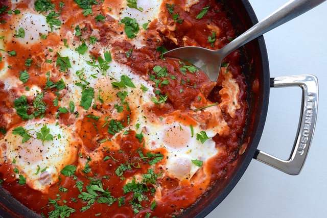 Middle Eastern Baked Eggs