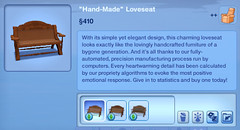 Hand Made Loveseat