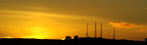 sunset england sky silhouette landscape derbyshire jimbell pentaxk5 alportaerials