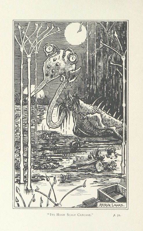 Image taken from page 80 of 'Fifteen Hundred Miles an Hour. [The story of a visit to the planet Mars.] Edited [or rather written] by C. Dixon, etc'
