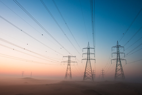 morning fog sunrise sand desert dunes uae foggy middleeast powerlines unitedarabemirates camelfestival momentaryawecom