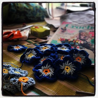 Quiet day #crochet