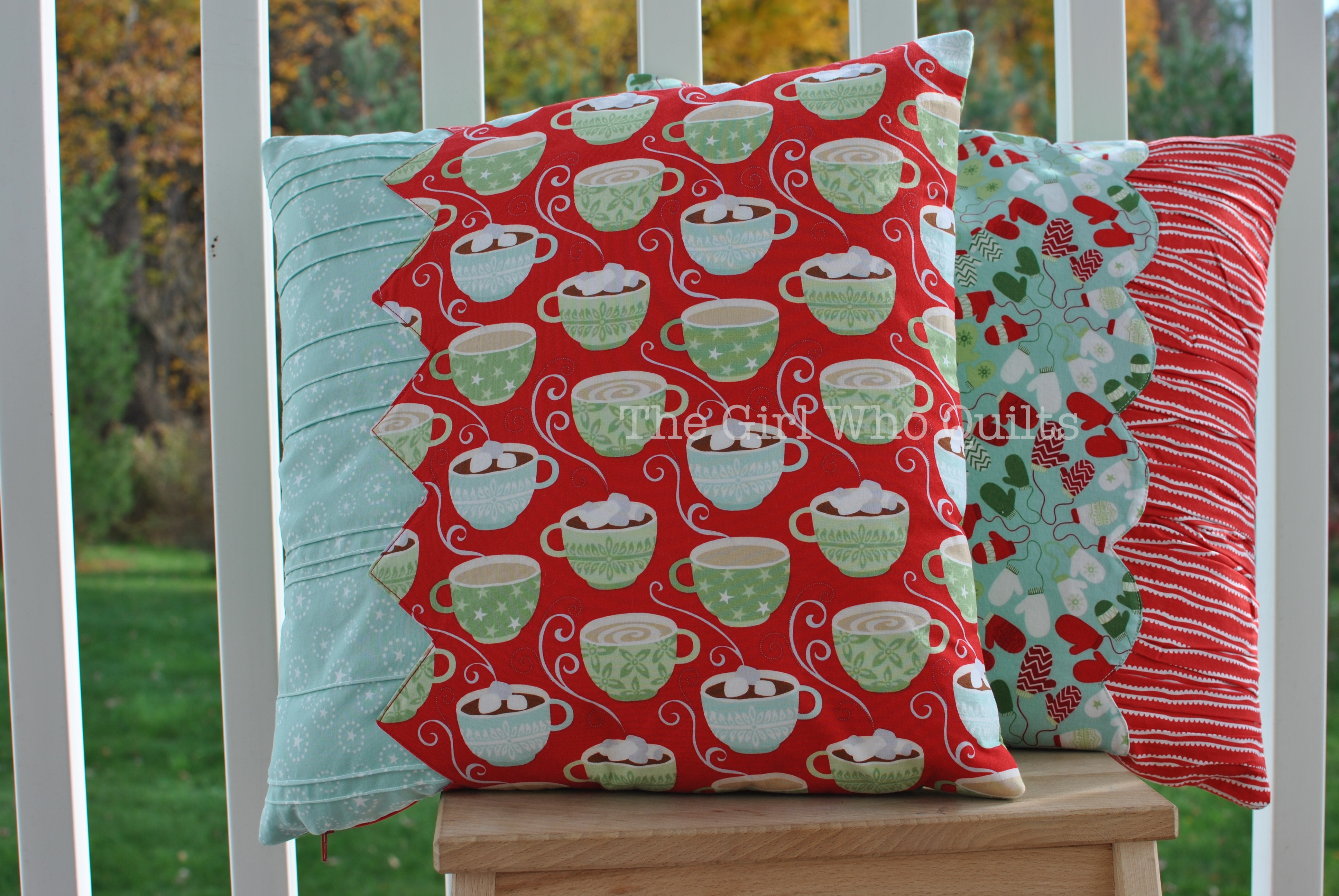 Christmas Gathering Place Pillows