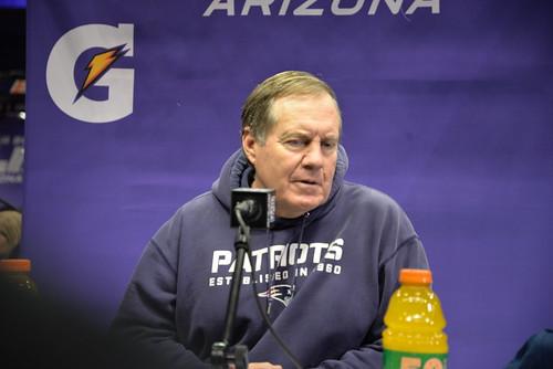 Belichick talks strategy at media day