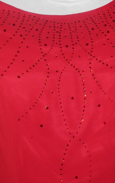 detail of dress