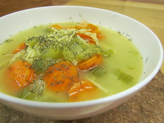 Home-Style Veggie Noodle Soup