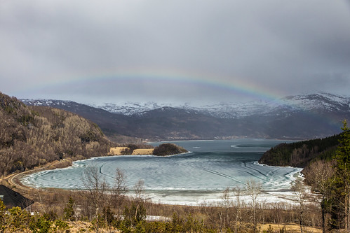 nordland norway rainbow regnbue
