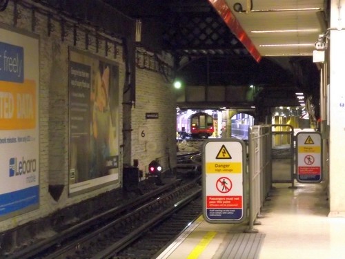 Waterloo & City Line sidings