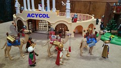 Belén Solidario de Playmobil de ACYCOL Navidad 2014 / 2105