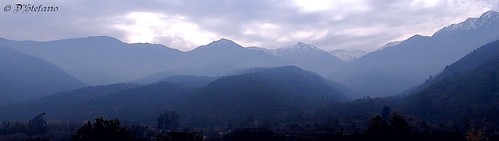 mountain landscape paisaje panoramic panoramica montaña santiagodechile schneiderkreuznach